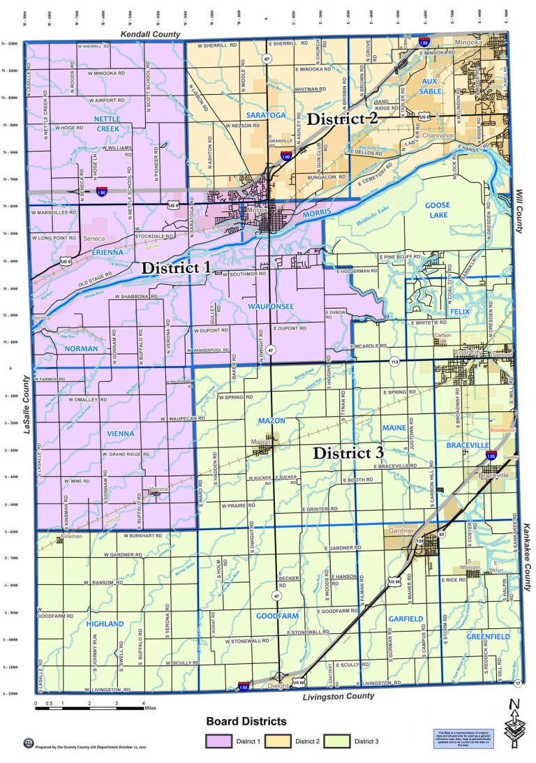 County Board Districts Grundy County Democrats